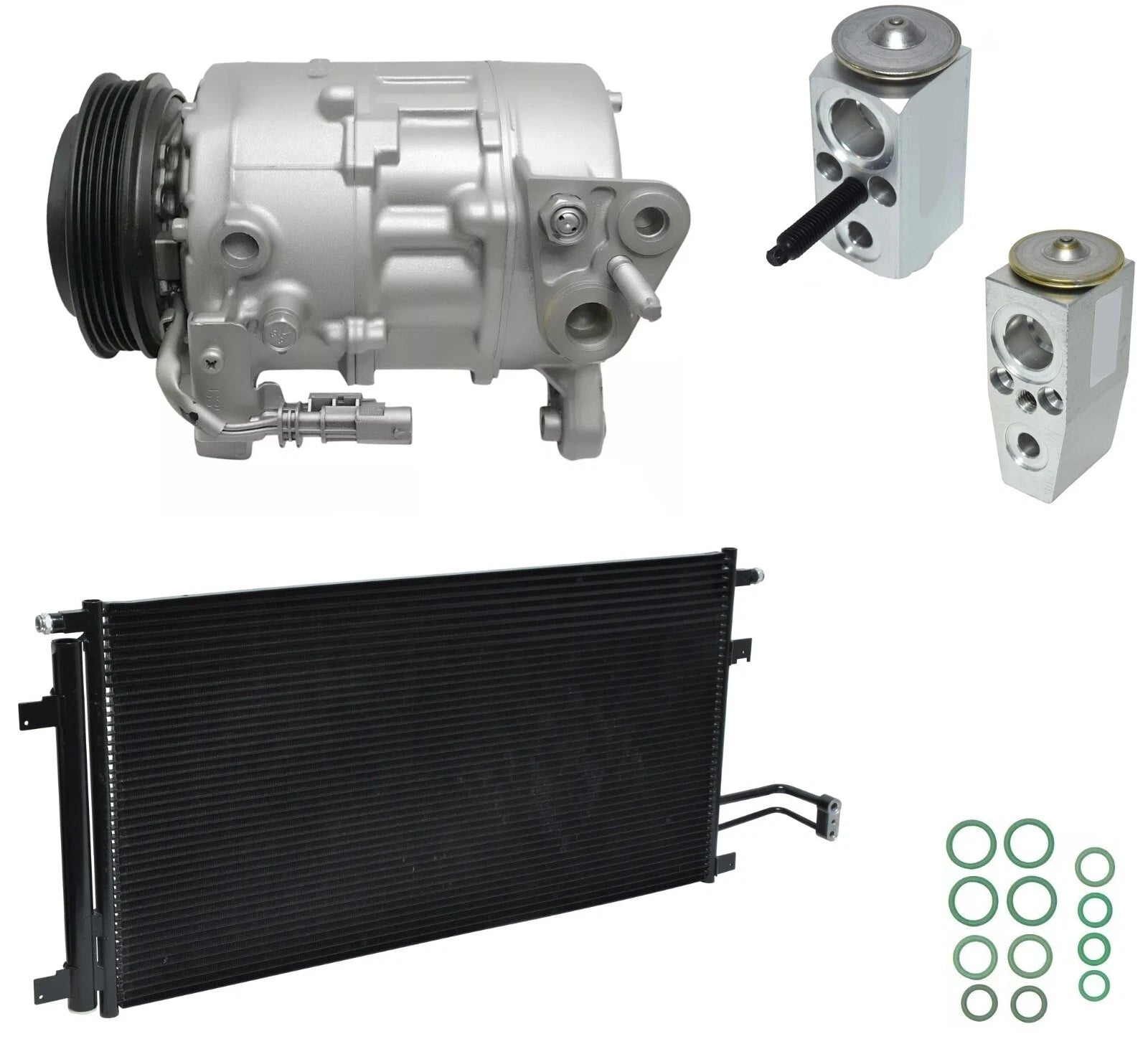 AC Compressor Kit with Condenser for Chevrolet Tahoe 5.3L (2016–2016)