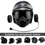 Motorcycle Helmet Headset for Universal Fit (2010–2023)