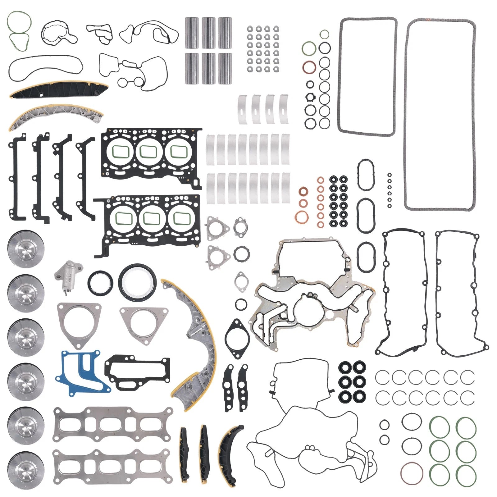 3.0L V6 TDI Engine Rebuild Kit for Audi A4 A5 A6 A7 A8 Q5 Q7 (2011–2018)