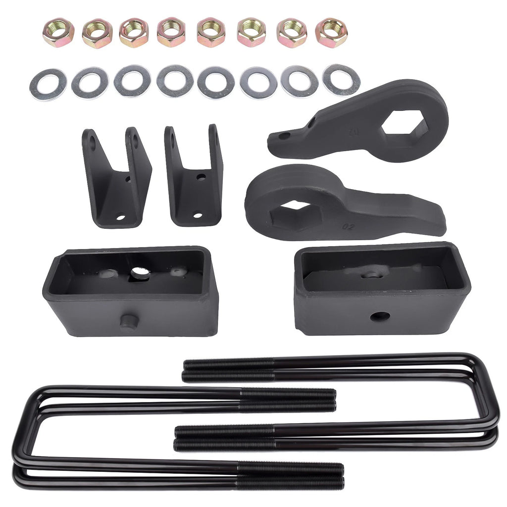 3" + 2" Leveling Lift Kit for Chevy Silverado GMC Sierra 2500 3500HD (2001–2010)