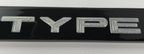 License Plate Frame Black Type R Replacement for Honda Civic (2006–2025)