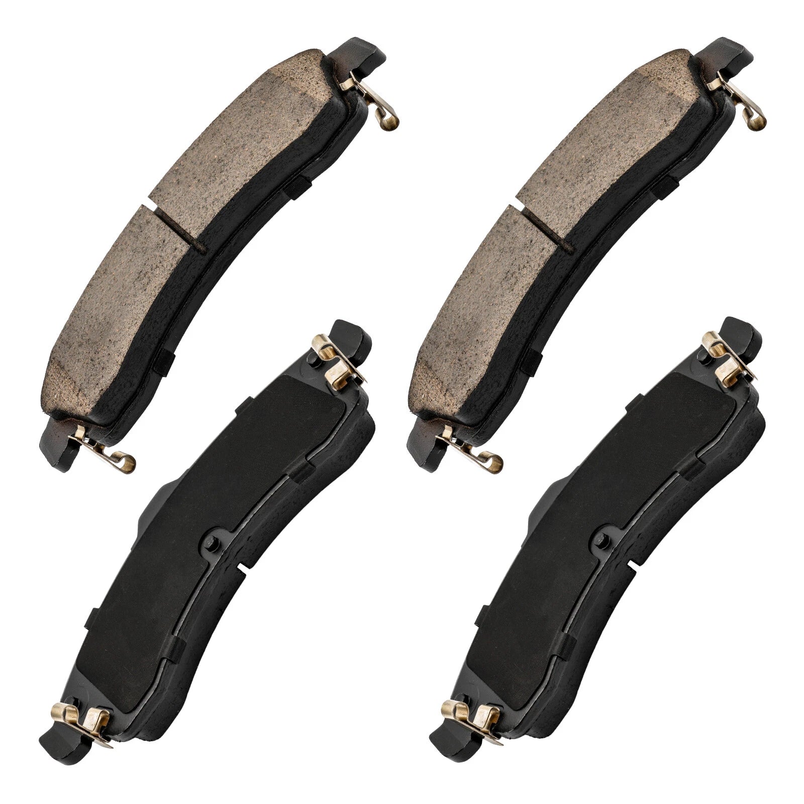 Front Ceramic Brake Pad Kit for Chevy SSR Trailblazer EXT GMC Envoy (2006–2009)