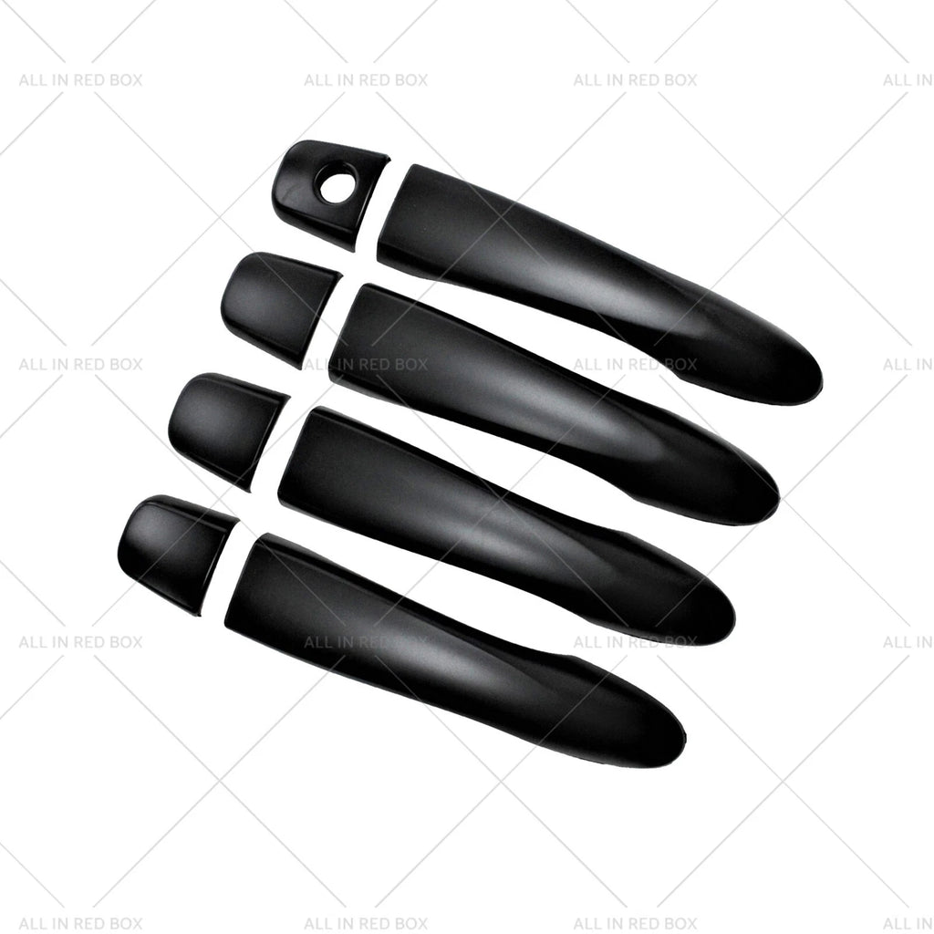 4X Remote Key Door Handle Covers for Nissan Navara D40 (2005–2015)