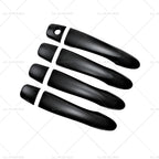 4X Remote Key Door Handle Covers for Nissan Navara D40 (2005–2015)