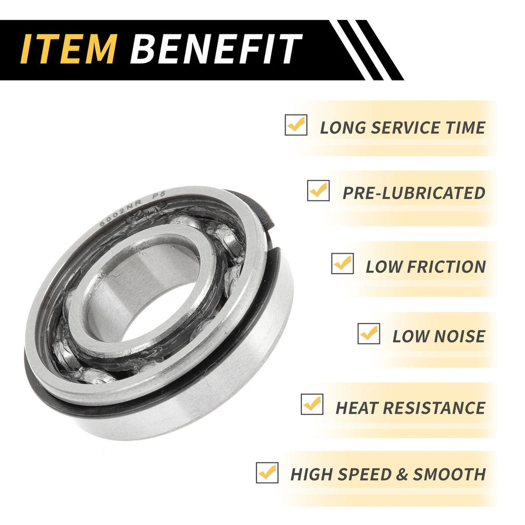 Deep Groove Ball Bearing P5 for Scooter Skateboard Wheel (15x32x9mm)