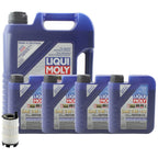 Engine Oil Change Kit 9L Liqui Moly Leichtlauf 5W40 for Audi S5 R8 (2007–2020)