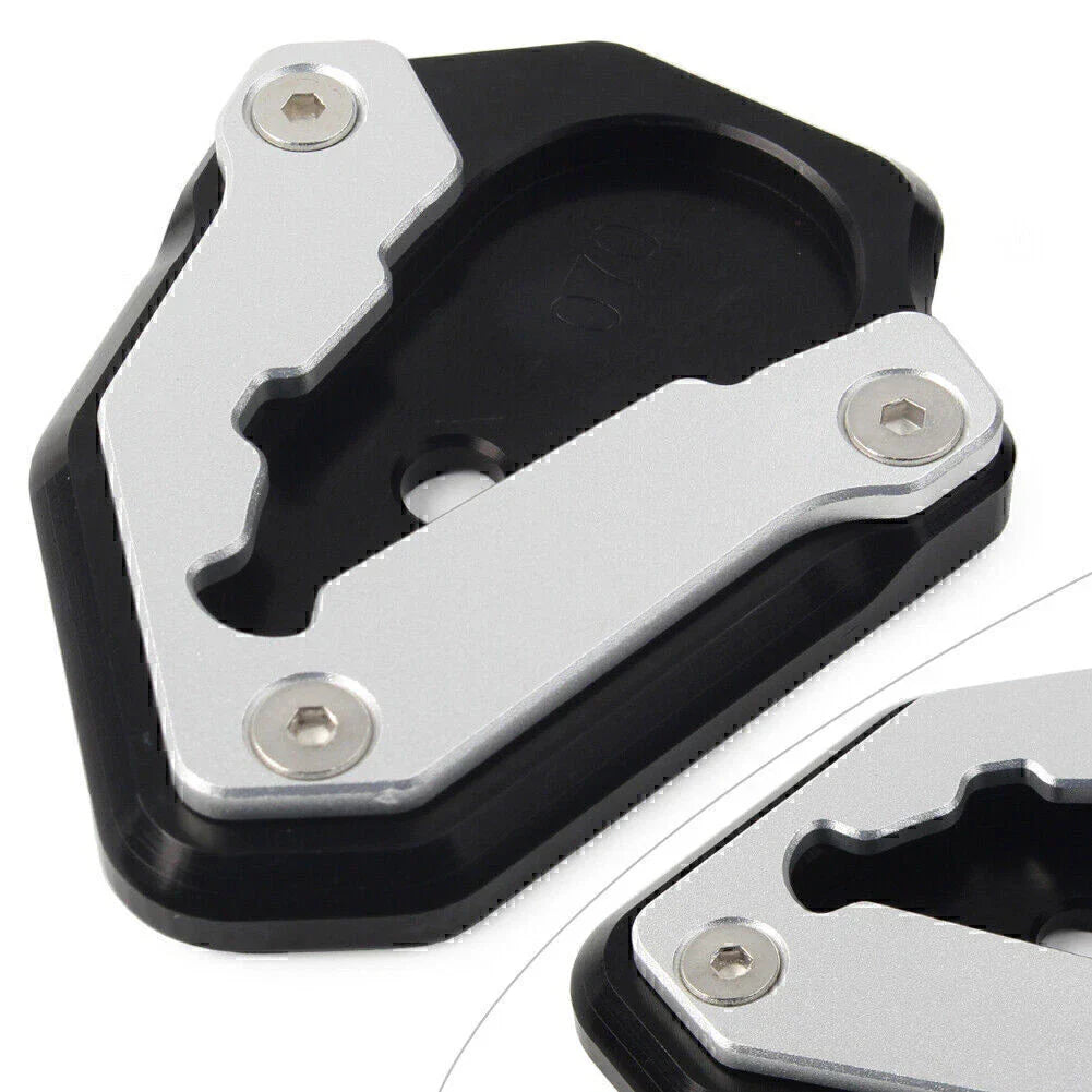 CNC Black Side Stand Enlarger Pad for Ducati 848 1098 1198 (2008-2015)