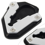 CNC Black Side Stand Enlarger Pad for Ducati 848 1098 1198 (2008-2015)