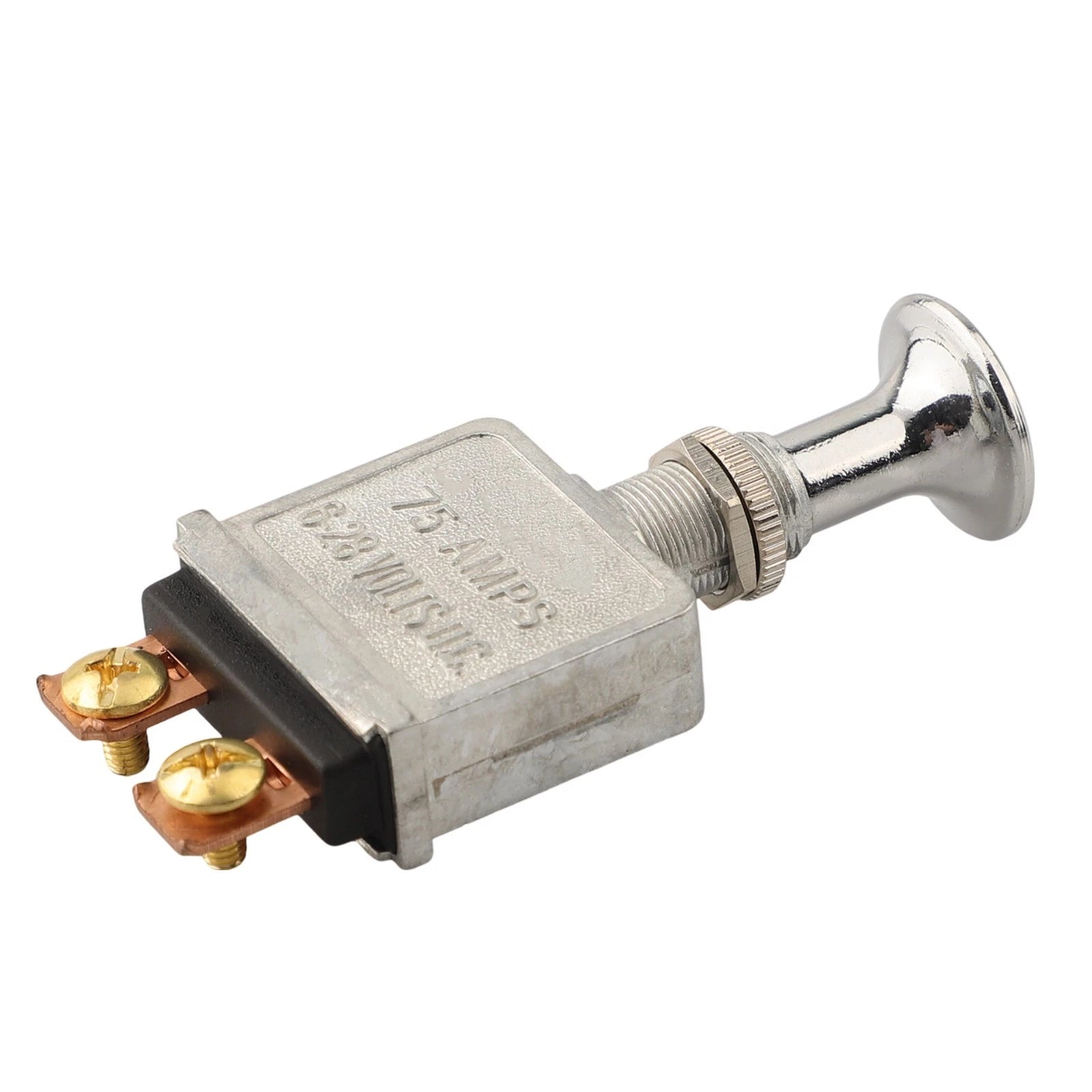 75A Push Pull Switch with Zinc Alloy Body for Harsh Conditions