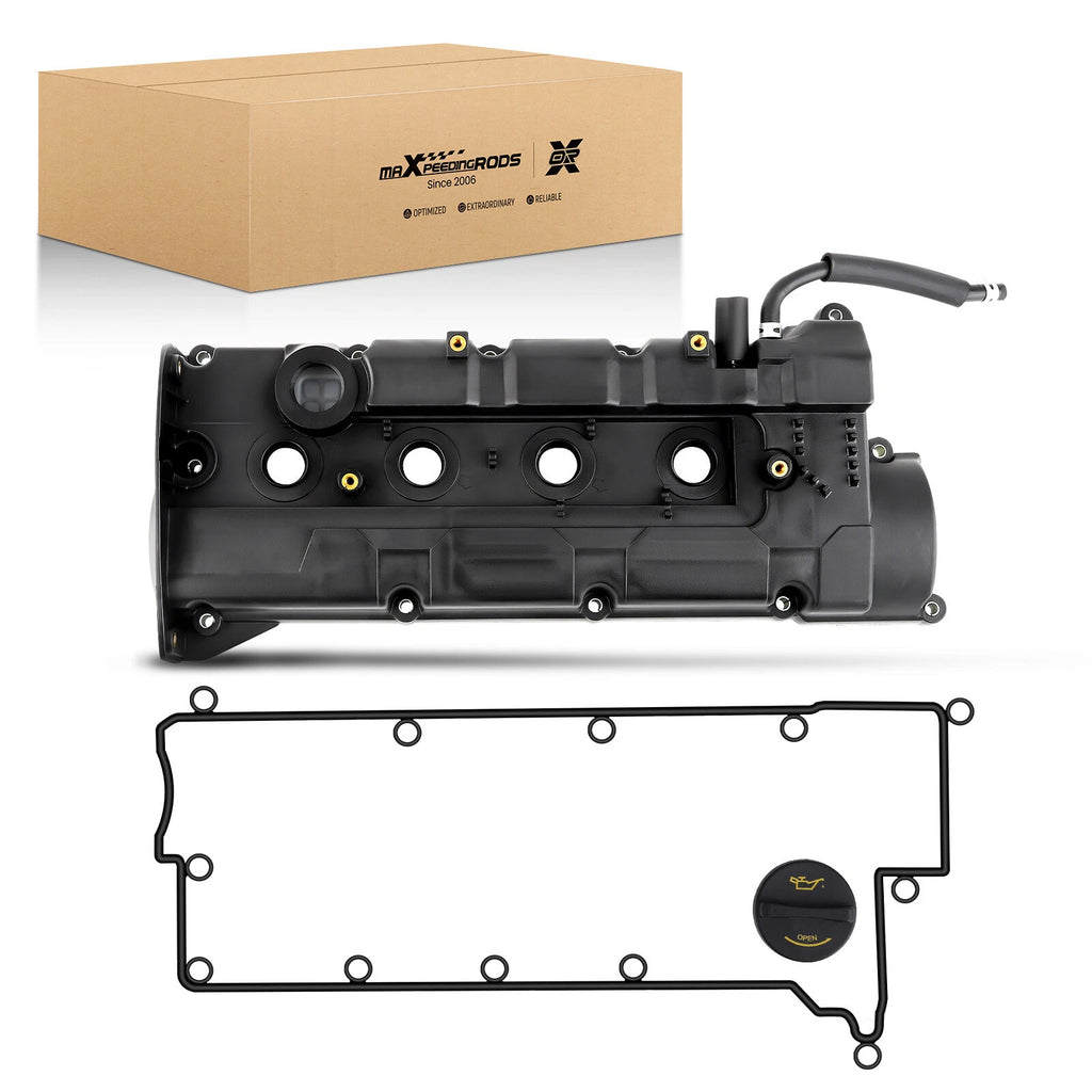 Engine Valve Cover Set w/ Gasket for Hyundai Elantra Kia Spectra 2.0L (2004–2010)