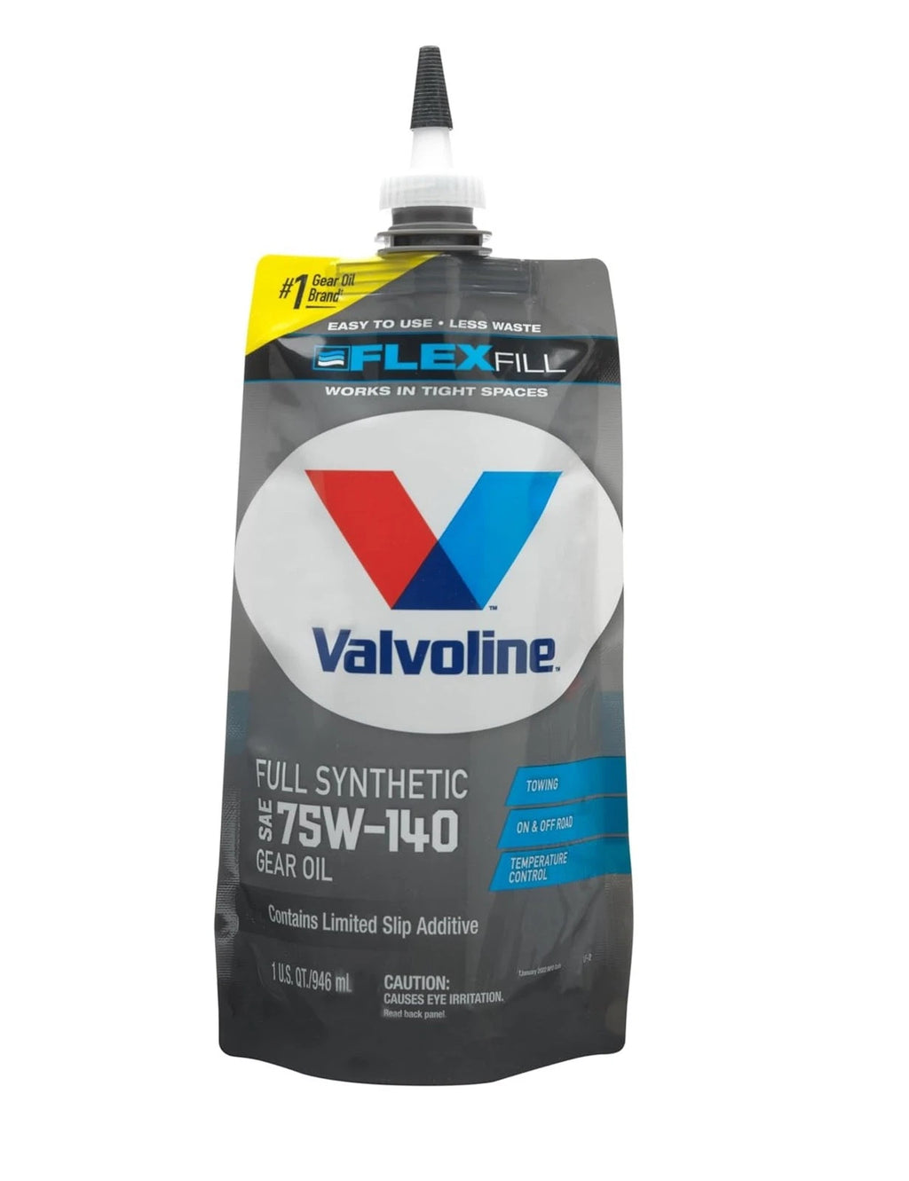 Valvoline Flexfill Full Synthetic Gear Oil SAE 75W-140 for (1qt)