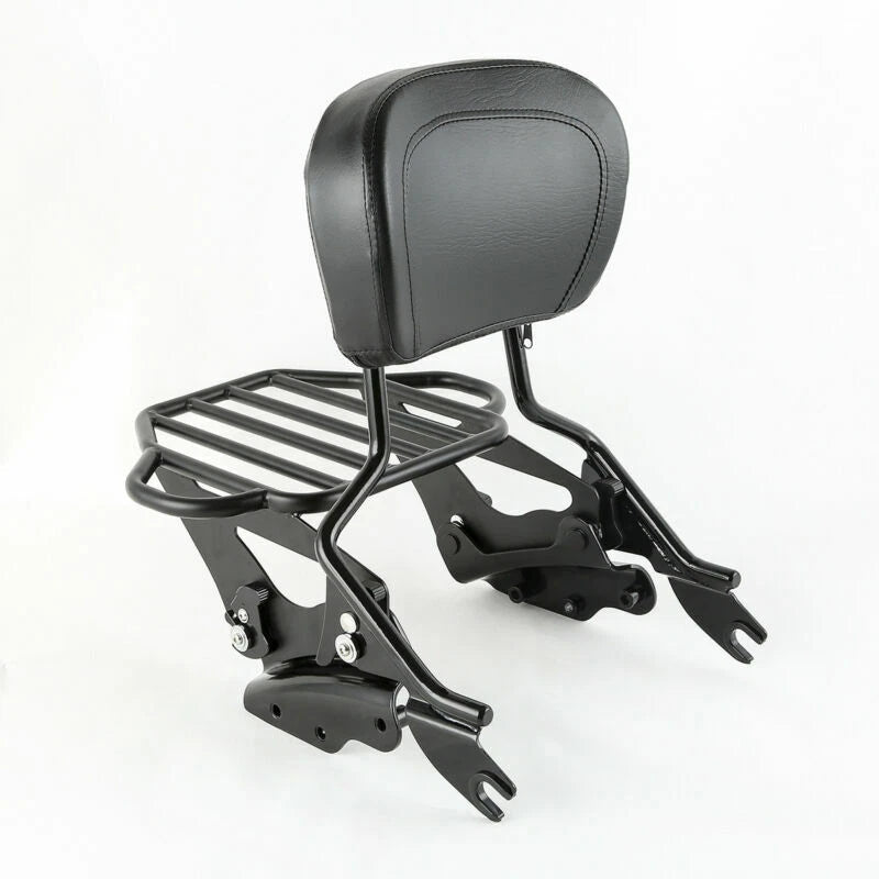 Backrest Sissy Bar & Rack 4-Point Docking Kit for Harley Electra Glide (2009–2013)
