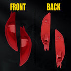 Pair Rear Bumper Light Reflectors for Hyundai Accent Sedan (2012–2017)