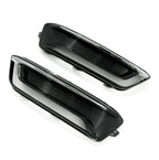 Front Driving Fog Light Lamp Bezels Covers Left Right for Chevy Impala (2014–2019)