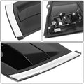 Chrome Black Rear Outer Door Handle for Acura ZDX (2010–2022)