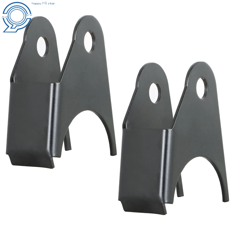 Pair of Rear Upper Shock Mount Repair Brackets for Chevy GMC Sierra (1999–2006)