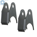 Pair of Rear Upper Shock Mount Repair Brackets for Chevy GMC Sierra (1999–2006)
