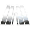 Chrome Pillar Post Covers for 2006-2011 Mercury Milan 6 Pieces
