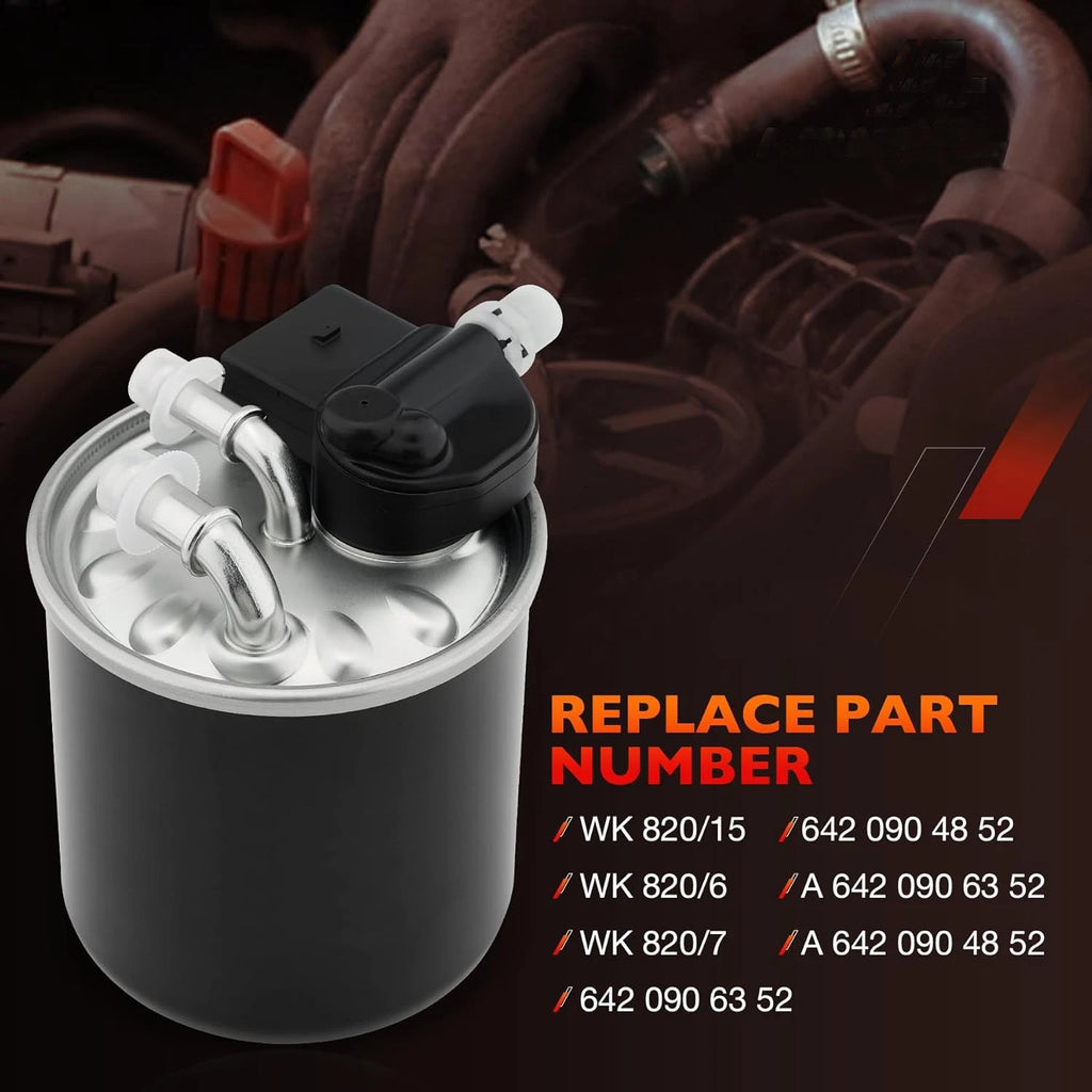 Fuel Filter for Mercedes Benz E350 GL350 ML350 R350 S350 Sprinter 2500 (2006-2016)