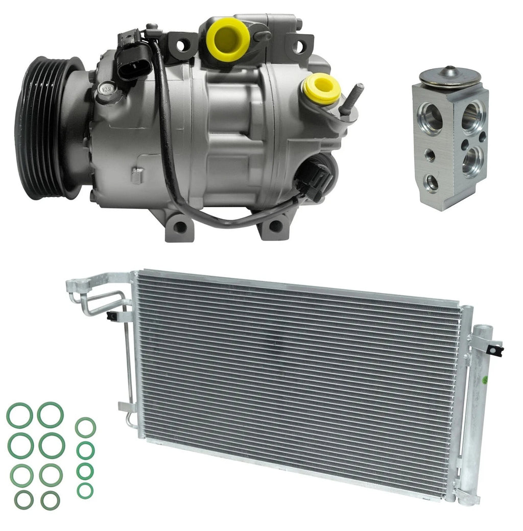 AC Compressor Kit With Condenser for Hyundai Genesis 3.8L (2014–2014)