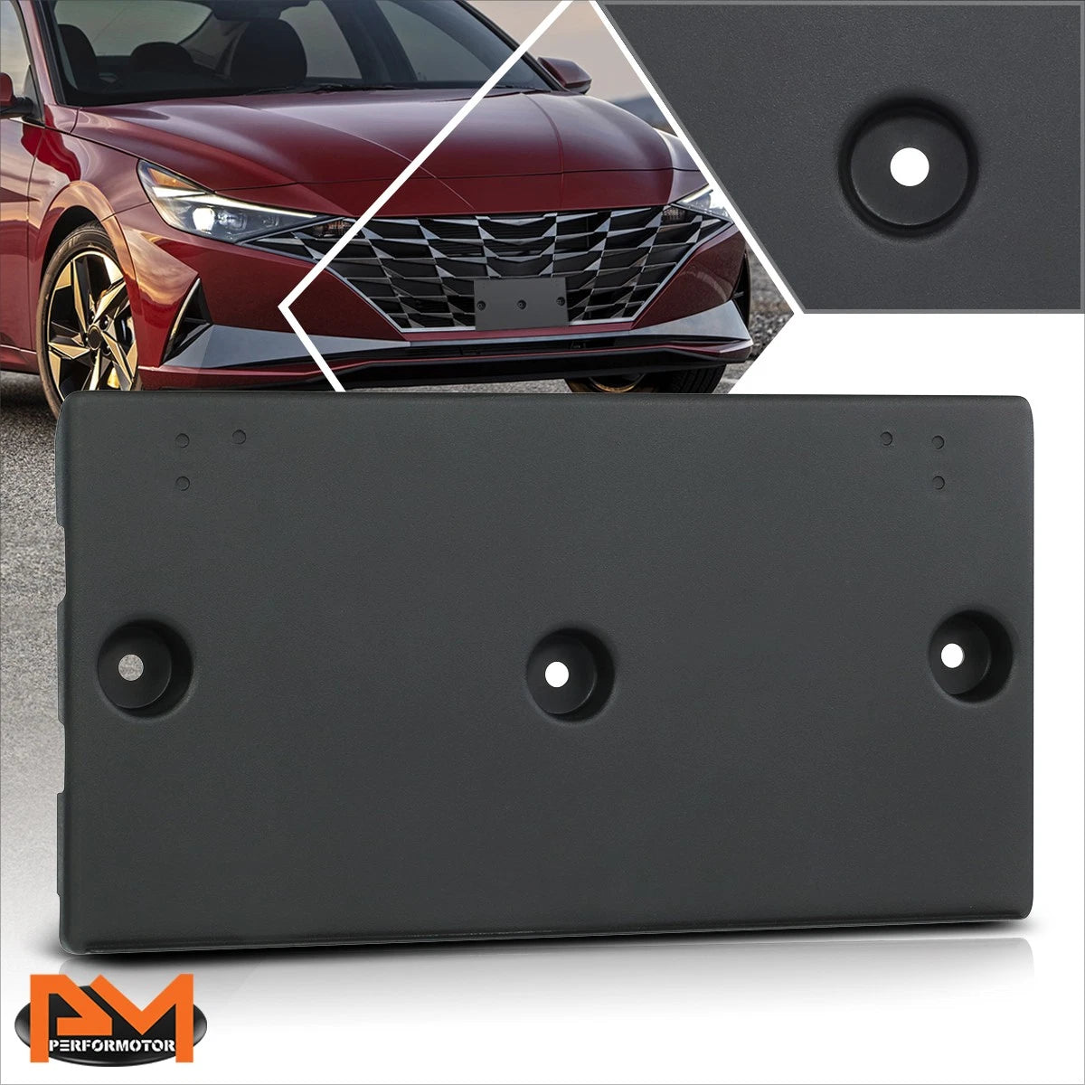 Front License Plate Mounting Bracket for Elantra (2021–2022)