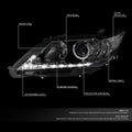 Projector Headlight Lamp w/ LED DRL for Lexus ES300h/ES350 (2013–2015)