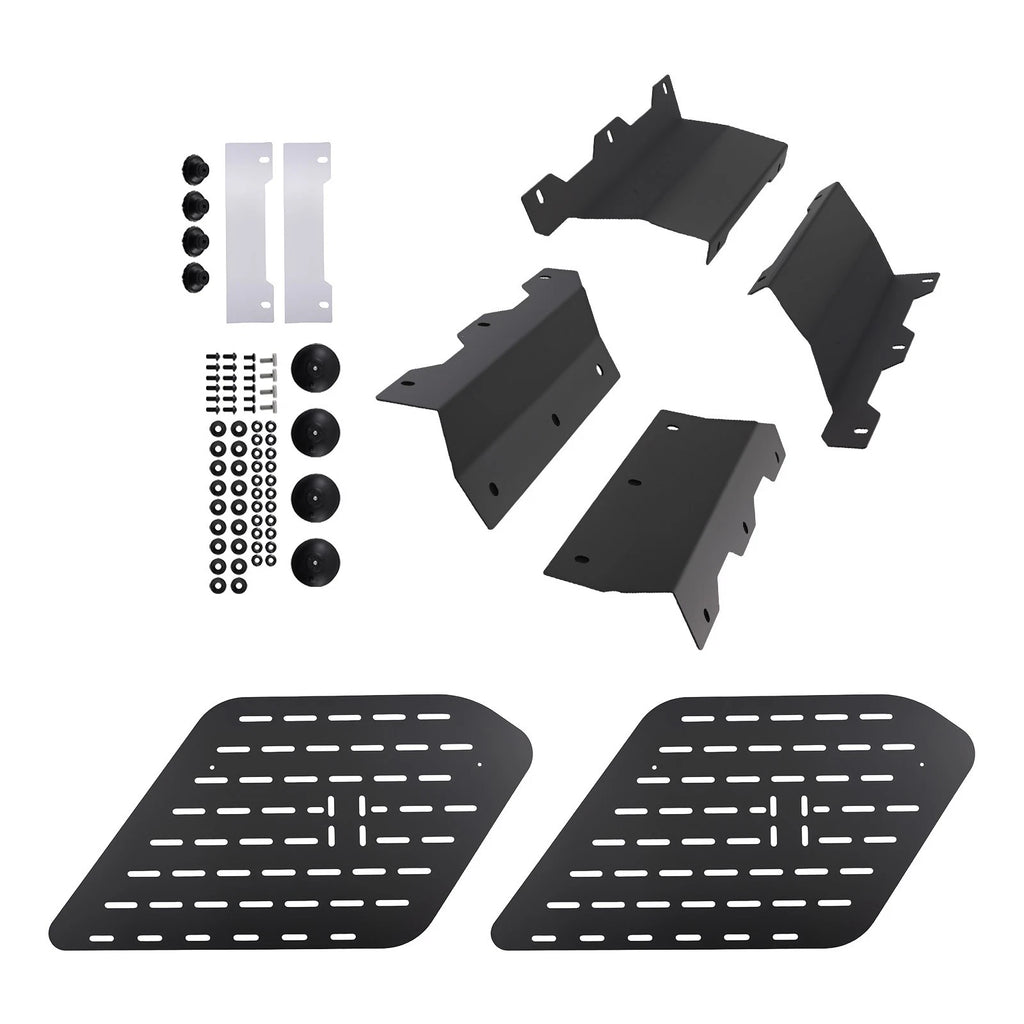 Set of 2 Roof Panels for Toyota 4Runner (2014–2024) MOLLE Steel Black