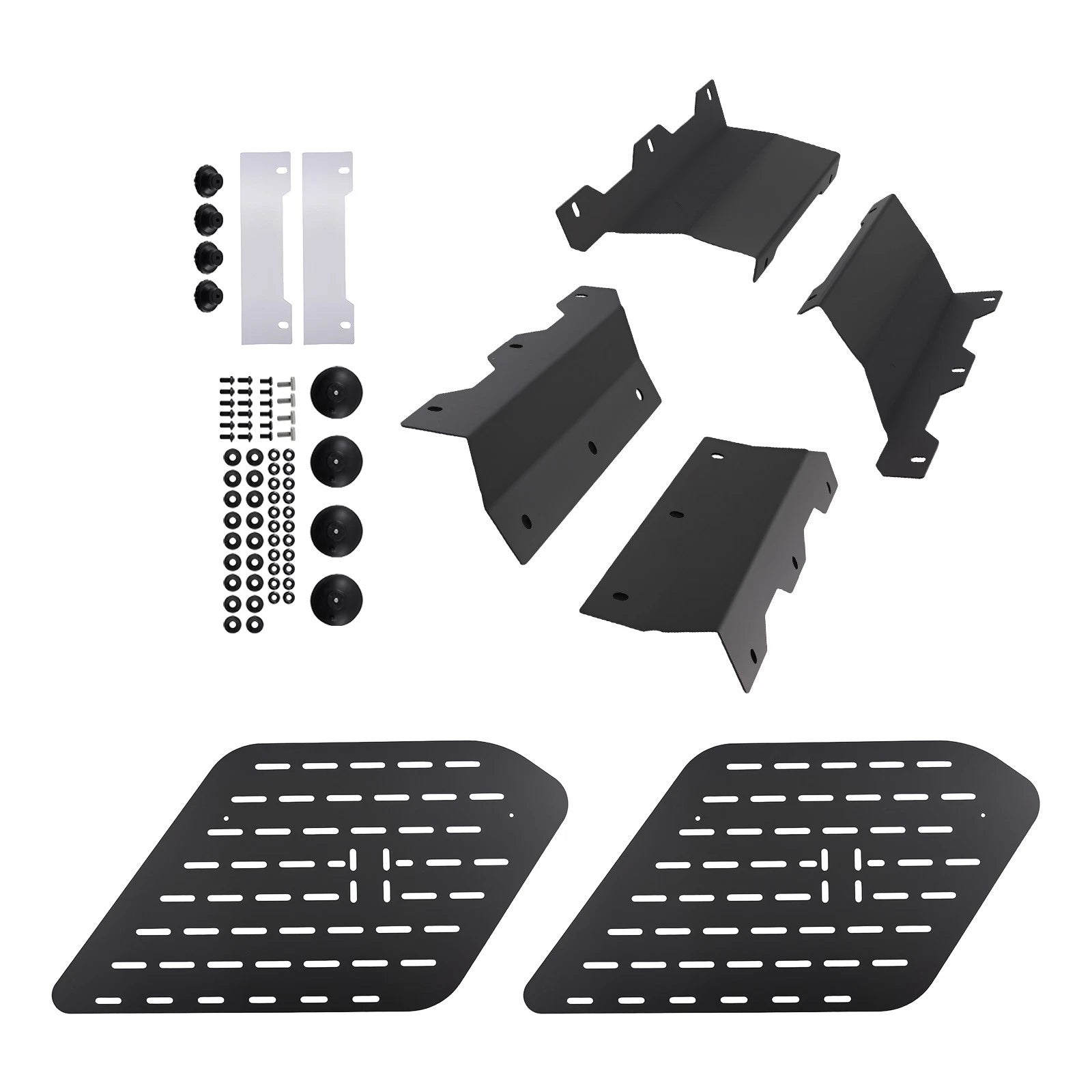 Set of 2 Roof Panels for Toyota 4Runner (2014–2024) MOLLE Steel Black