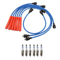NGK Wire Set & Bosch 6 Platinum Spark Plugs for Ford Mustang