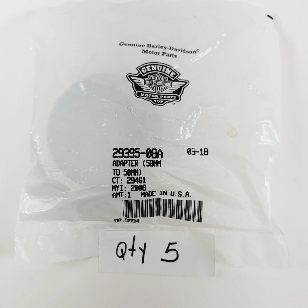 58mm to 50mm Air Cleaner Adapter for Harley Davidson (2008–2008) 29395-08A