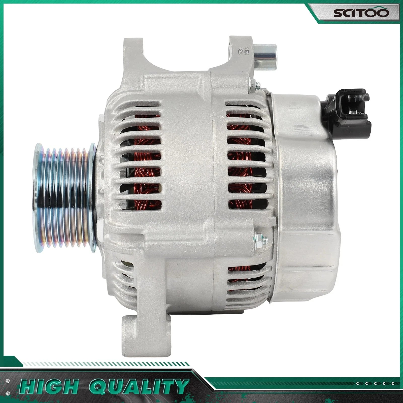 Alternator for Dodge Ram 2500 (1999–2000) L6 5.9L CW 8-Groove 13766