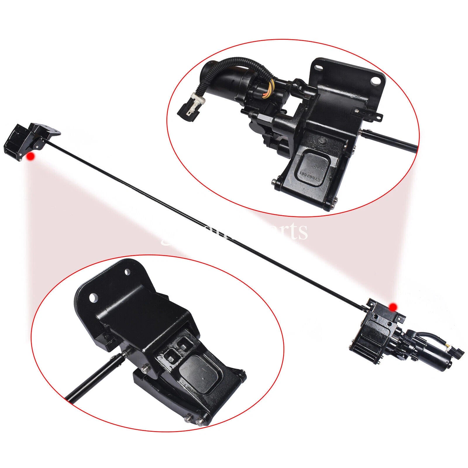 Right Power Running Board & Bracket Assy for Ford Expedition 2007–2017