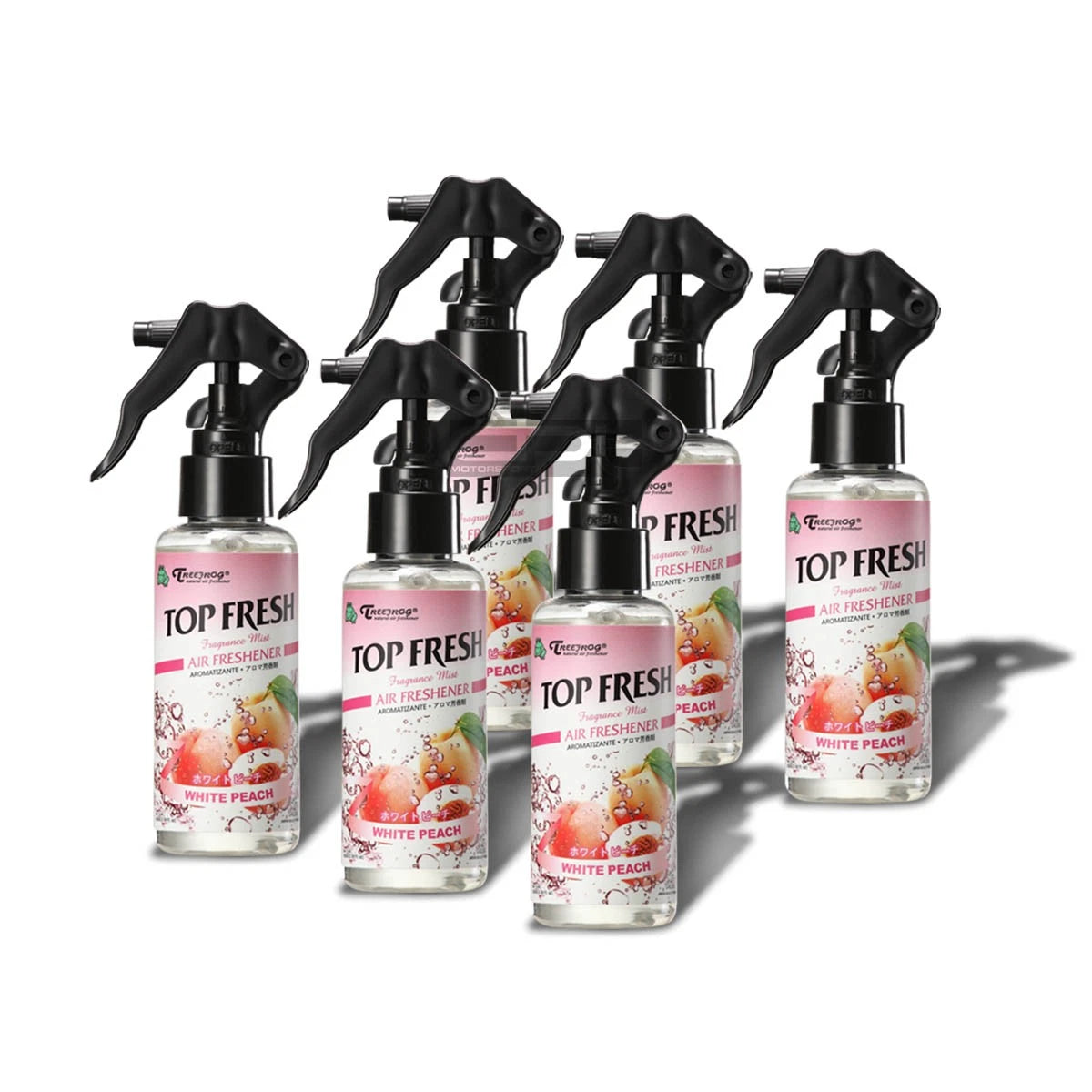 Air Freshener Spray for X6 (100-ML) - White Peach Scent Odor Eliminator