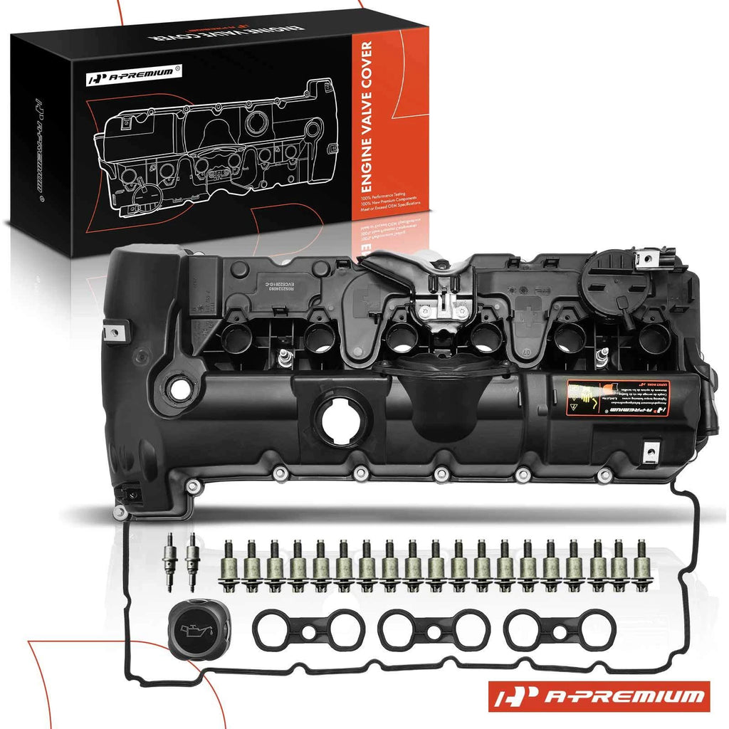 Valve Cover with Gasket & Bolts for BMW 128i 328i 528i X3 X5 Z4 (2008–2013)
