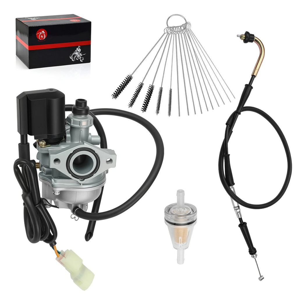 Carburetor & Throttle Cable for Kawasaki KFX90 (2007–2009) 15004-Y008
