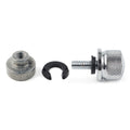 Chrome Rear Fender Passenger Seat Bolt Screw Nut Cover for Harley Sportster