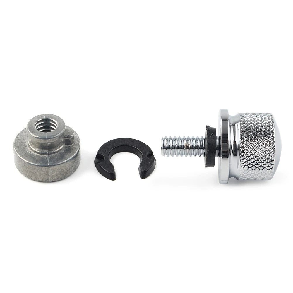Chrome Rear Fender Passenger Seat Bolt Screw Nut Cover for Harley Sportster