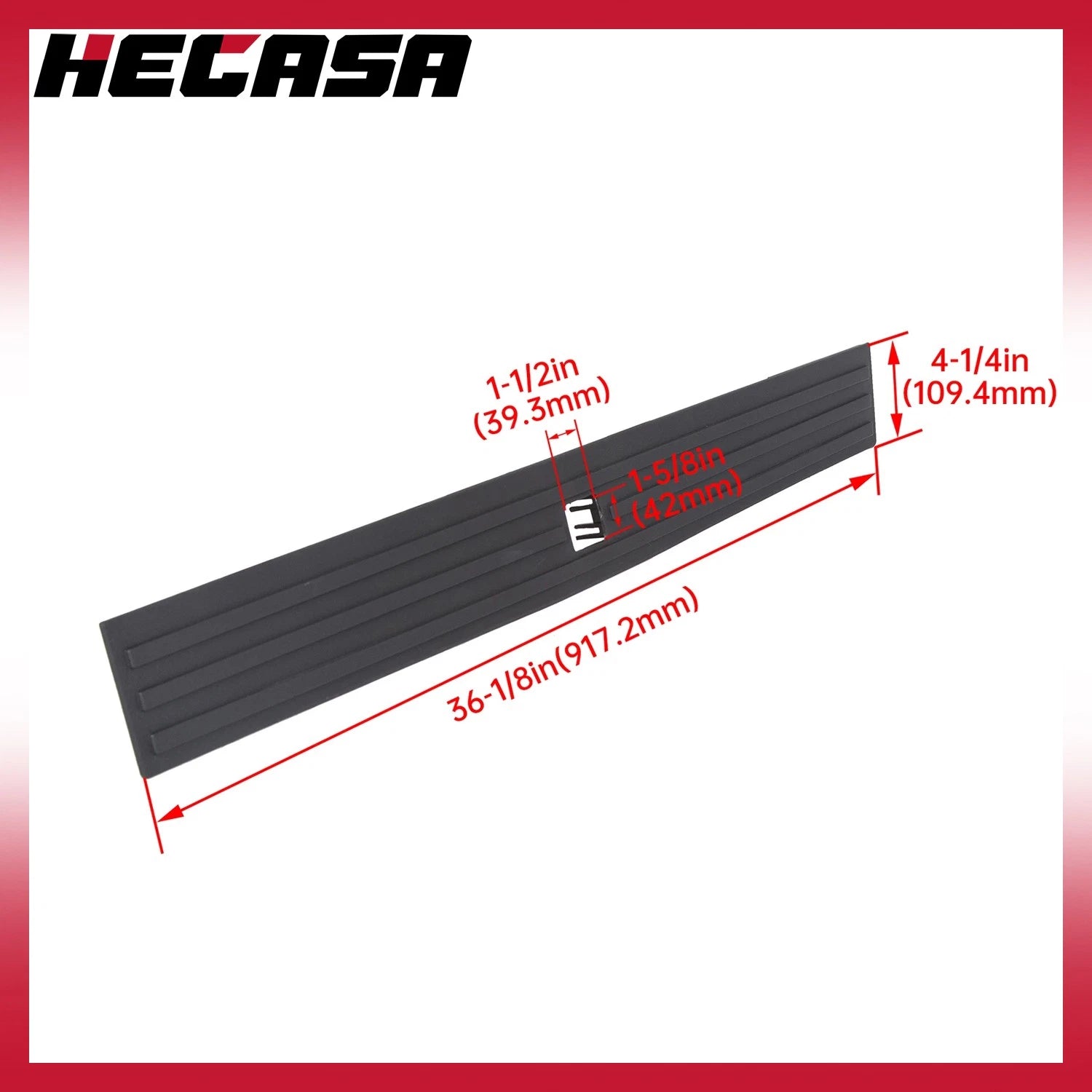 Tailgate Step Molding Cover Trim with Button for Ford F-150 (2015–2020)