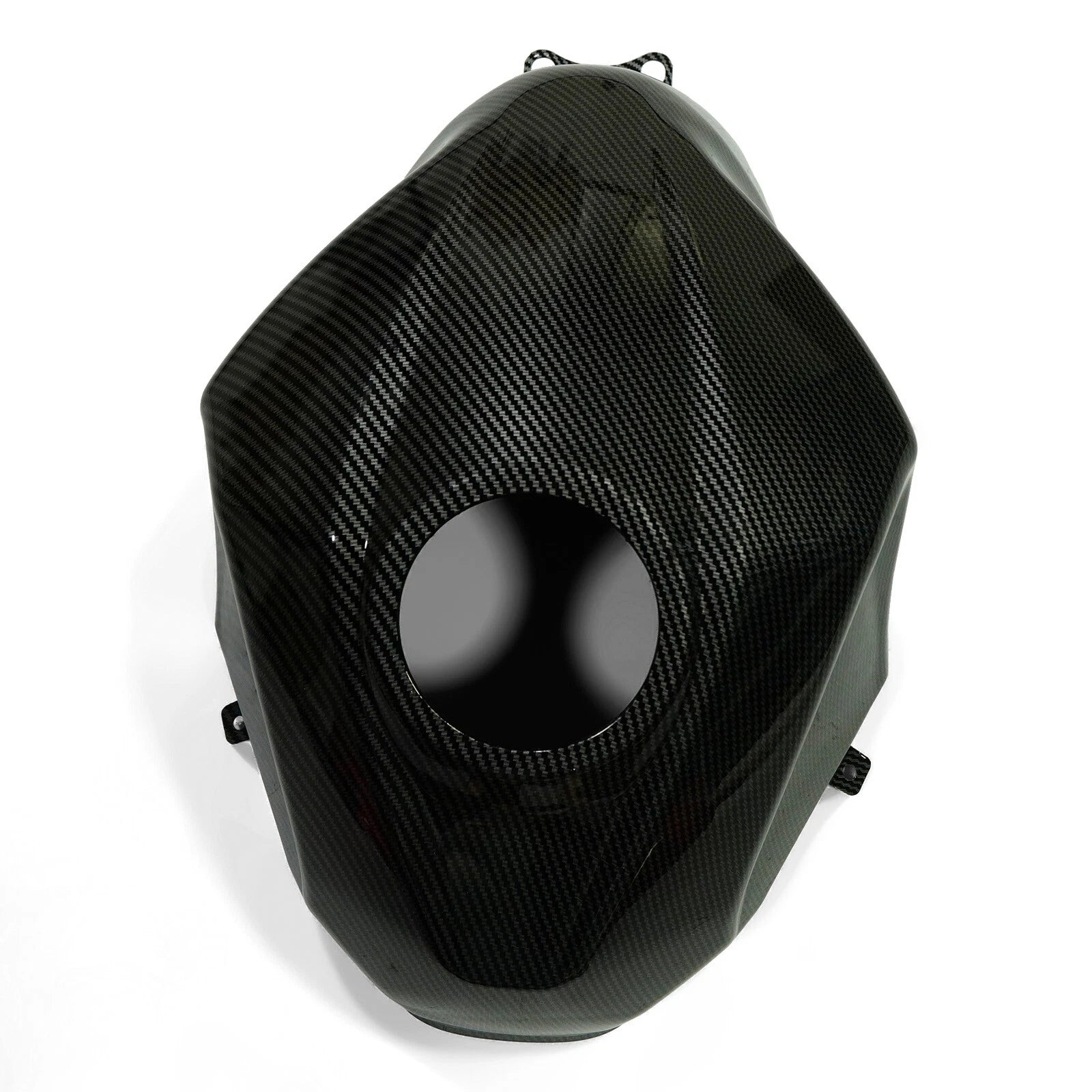 Carbon Fiber Fuel Gas Tank Cover for Kawasaki Ninja 400 (2018–2023)