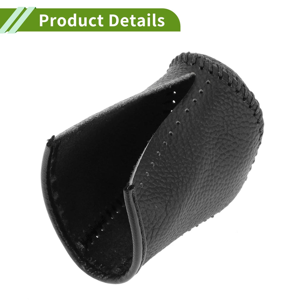 Gear Shift Knob Cover for Lexus NX300 (2014–2021) Pebbled Black Faux Leather