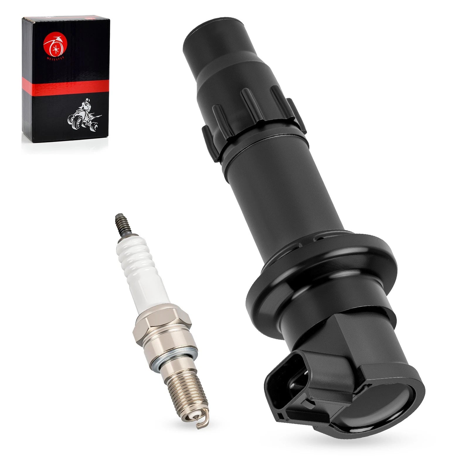 Ignition Stick Coil w/ Iridium Spark Plug for Honda CRF250R (2004) 30700-KRN-671