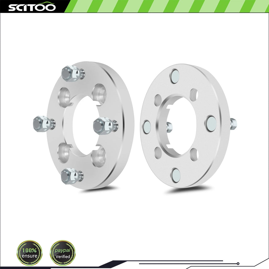 2Pcs Wheel Spacers 4x110 to 4x137 3/4" 10x1.25 for Bombardier Quest Traxter 500 (2000–2023)