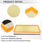 Engine Air Filter No. 7P0129620A for Volkswagen Touareg 3.0L 3.6L (2011–2017)