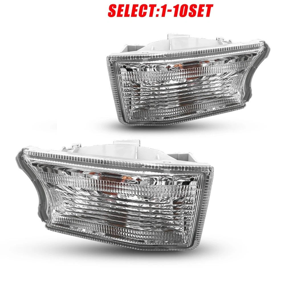 Set of 2 Amber Turn Signal Corner Lamps for Toyota 4Runner (2010–2014)