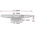 316 Stainless Steel Marine Cleat Bollard for Yacht Dock