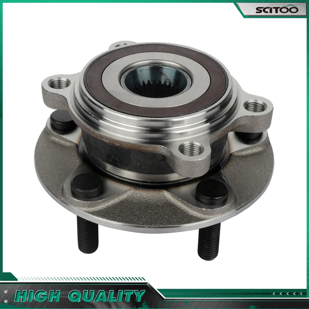 Set of 4 Wheel Hub and Bearing for Mazda 3 (2014–2018)