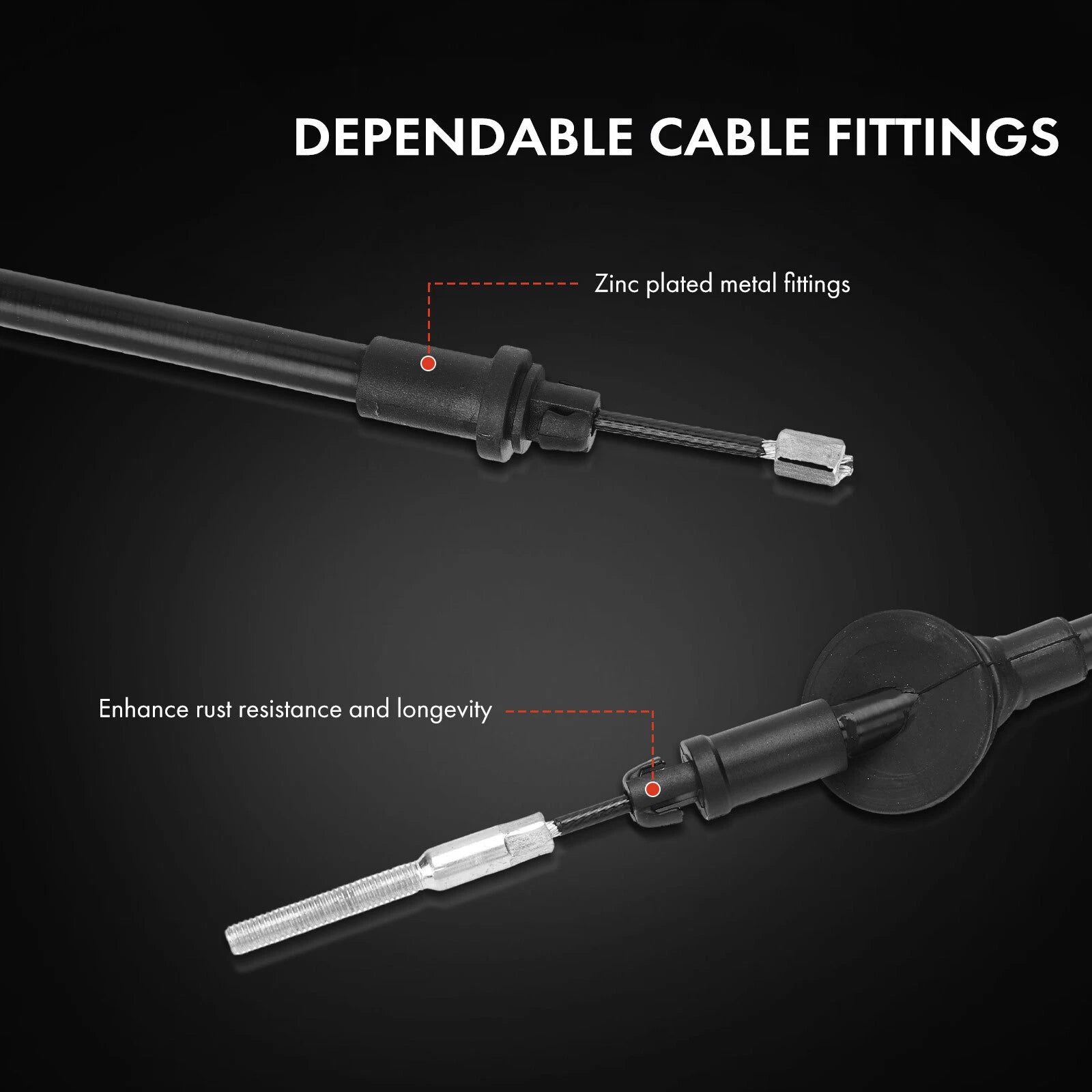 Parking Brake Cable for Ford Escape Mazda Tribute (2001-2012)