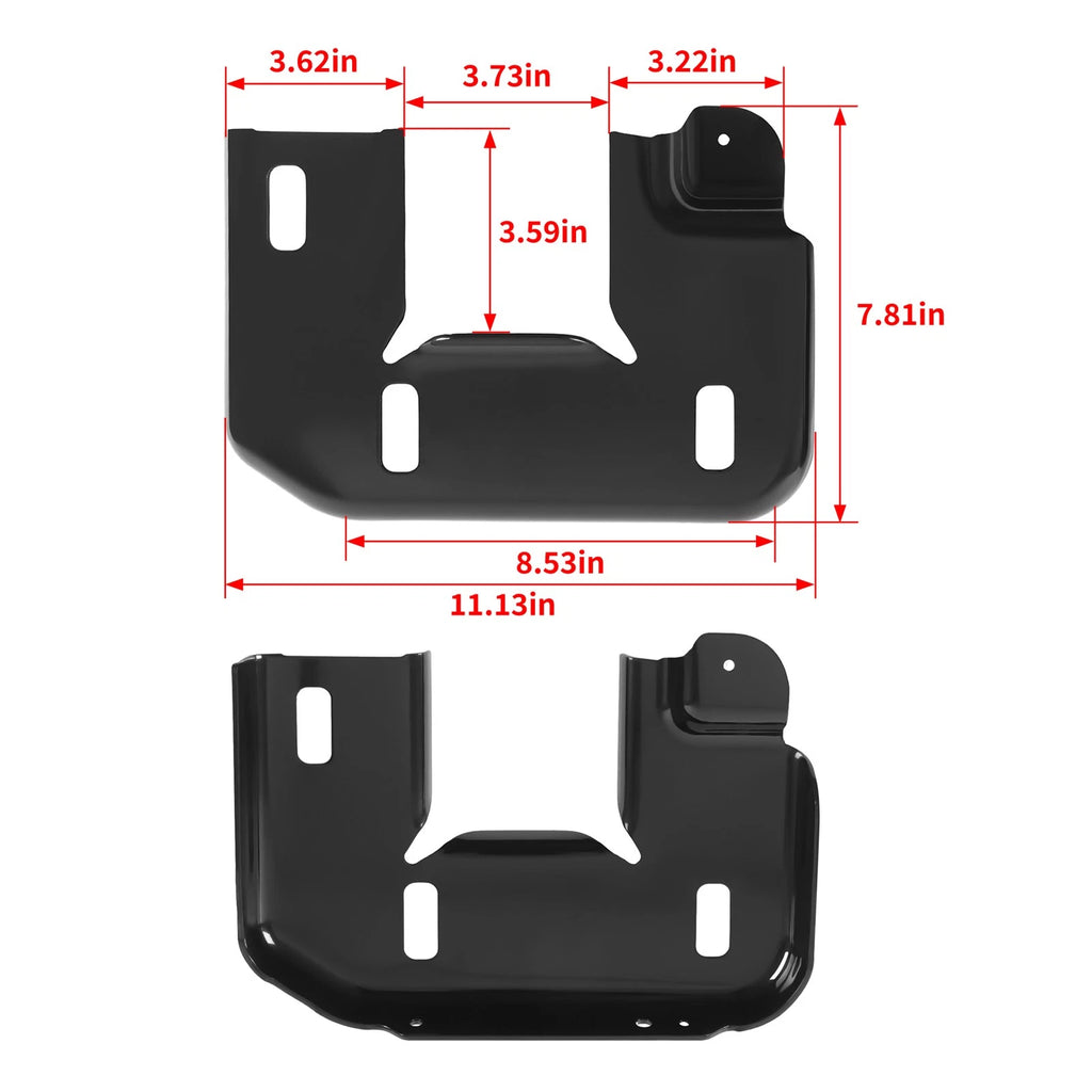 Bumper Brackets for Ford F-150 (2015–2020) #FL3Z17N775C, #FL3Z17N775H