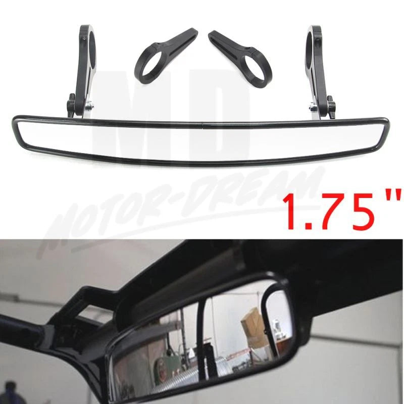 1.75" Clamp Rear View Race Mirrors for Polaris RZR800 XP900 XP1000 (2010–2023)