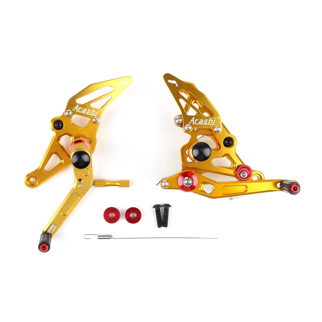 Adjustable Rearsets Foot Pegs for Yamaha MT-07 FZ-07 (2014–2023)